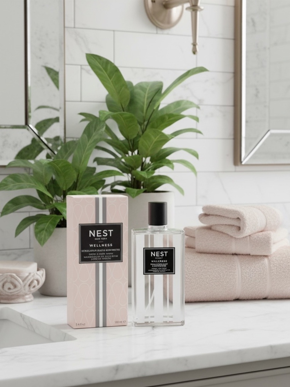 🔥 RARE & DISCONTINUED | NEST Himalayan Salt & Rosewater Room & Linen Spray NIB